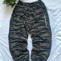 pantaloni supreme camo nylon L