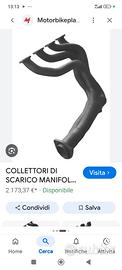 Collettore scarico Ferrari