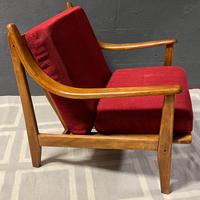 Poltrona vintage anni 60 design scandinavo