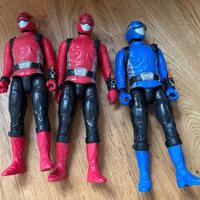 Power Ranger Blu e Rosao