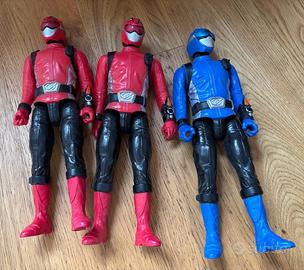 Power Ranger Blu e Rosao