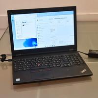 pc portatile Lenovo Thinkpad L570 15" I7 ssd win11