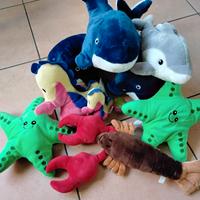 Set 9 peluche mare