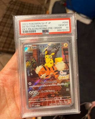Detective Pikachu PSA 10