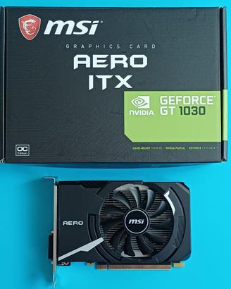 Scheda Video MSI Nvidia GeForce GT 1030 AERO ITX 2