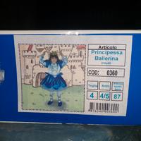 vestito di carnevale per bambina principessa