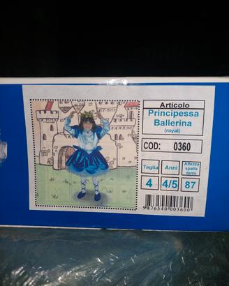 vestito di carnevale per bambina principessa