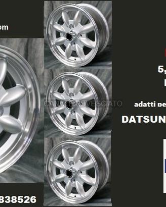 Cerchi Minilite 13 pollici Datsun chevrolet daewoo