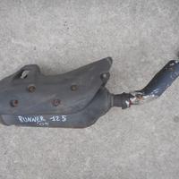 marmitta gilera runner 125 4T runner 180 4T