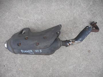 marmitta gilera runner 125 4T runner 180 4T