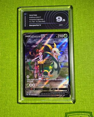 SERPERIOR aiGrading MINT+ 9,5 pokemon tempesta arg