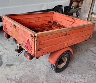 Carrello Rimorchio Auto Furgone Agricolo 