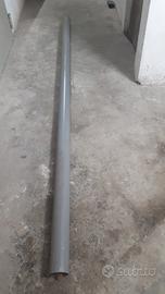 Pluviale grondaia 3mt in Pvc grigio diam 100mm