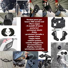 Pezzi tenere 700 standard e world raid