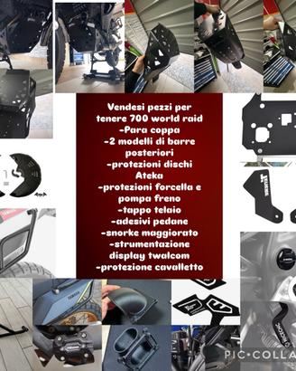 Pezzi tenere 700 standard e world raid