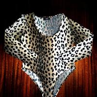 TOP BODY MACULATO LEOPARDATO *NUOVO*