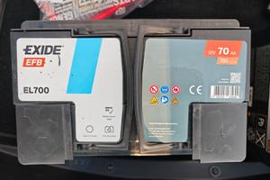 Batteria Exide EFB EL700 nuova