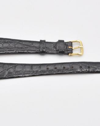 cinturino vintage in coccodrillo da  16,5mm