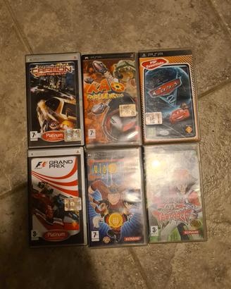 Giochi Psp e Wii 