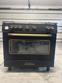 Cucina gas tecnogas con cappa aspirazione franke