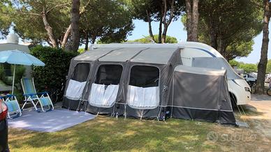 Veranda gonfiabile Kampa 4,50m + Kit Campeggio