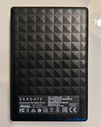 Seagate Portable Drive 1000gb (1tb) Hard Disk USB