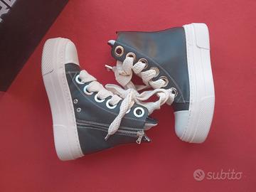 CR03 scarpe alte in pelle donna 37