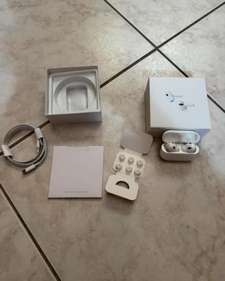 Cuffie airpods pro riduzione del rumore