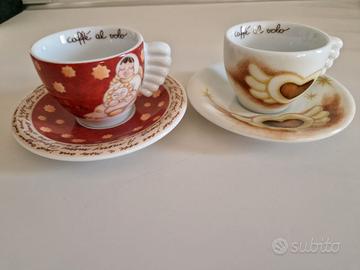 Set 2 tazzine caffè THUN "caffè al volo"