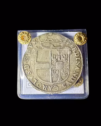Scudo Mantova 1675 Ferdinando Carlo Gonzaga-Nevers