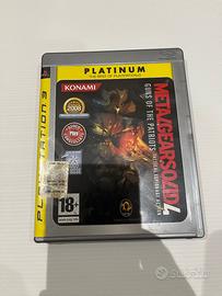 Metal Gear Solid 4 Platinum PS3