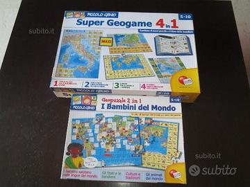 Puzzle educativi (geogame - i bambini del mondo)