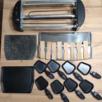 Raclette completa di accessori