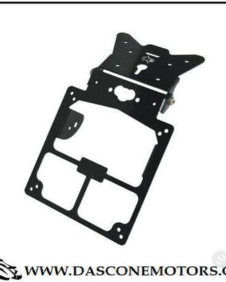 Porta targa Regolabile Universale Moto