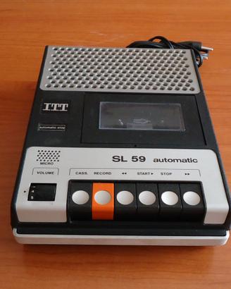 ITT SL 59 Automatic Registratore vintage