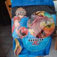 zaino scuola elementare estendibile Bakugan 