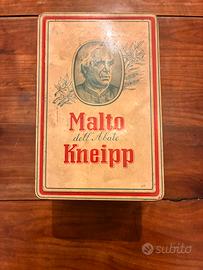 Scatola Latta Malto Kneipp Vita Sana