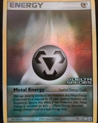 Pokemon Metal Energy 107/113 reverse holo