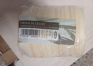 vaschette e altro materiale usa e getta