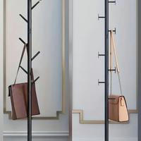 Attaccapanni appendino appendiabiti terra fer nero