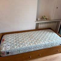 Struttura letto singolo doppio rete