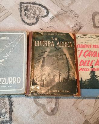 3 libri vintage storia aviazione anni '20-'30