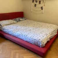 Letto Matrimoniale Futon Rosso