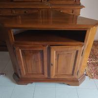 Mobile angolare in legno massello