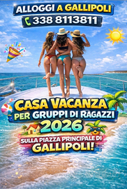 Solo x ragazzi tre maxi case a gallipoli