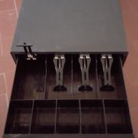 Cassetto acciaio per cassa negozio