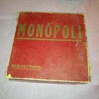 Gioco da tavola Monopoli anni 40 e anno 60 70