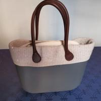 Borsa O Bag con bordo in lana