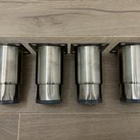 Piedini per frigoriferi e arredi inox professional