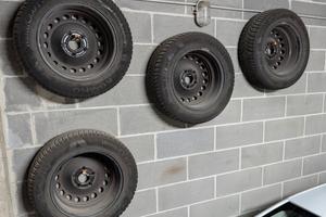 Set 4 cerchi in ferro 16" 